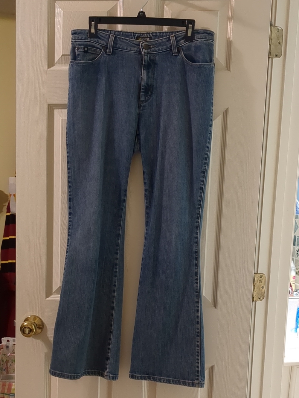 The North Face Blue Flare Jeans - Vintage